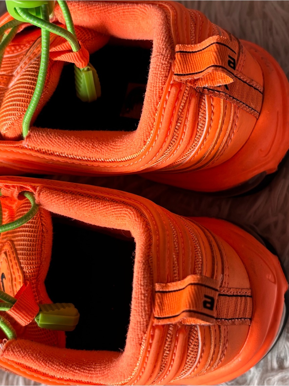 Nike Air Max 97 Atomic Orange/Black DM8338-800 Women’s Size 7.5 - Picture 6 of 9